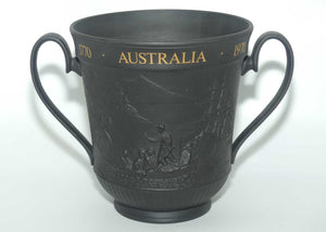 Royal Doulton Captain Cook Bicentenary 1770-1970 basalt Loving Cup | #32