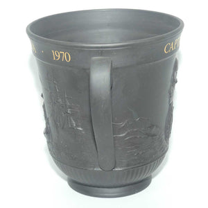 Royal Doulton Captain Cook Bicentenary 1770-1970 basalt Loving Cup | #32