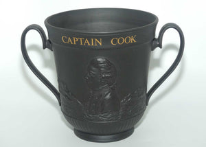 Royal Doulton Captain Cook Bicentenary 1770-1970 basalt Loving Cup | #32