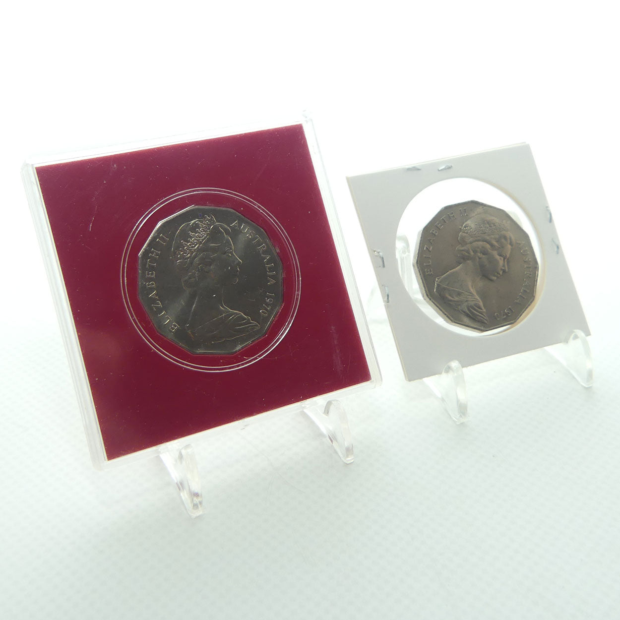Four Captain Cook Commemorative Coins