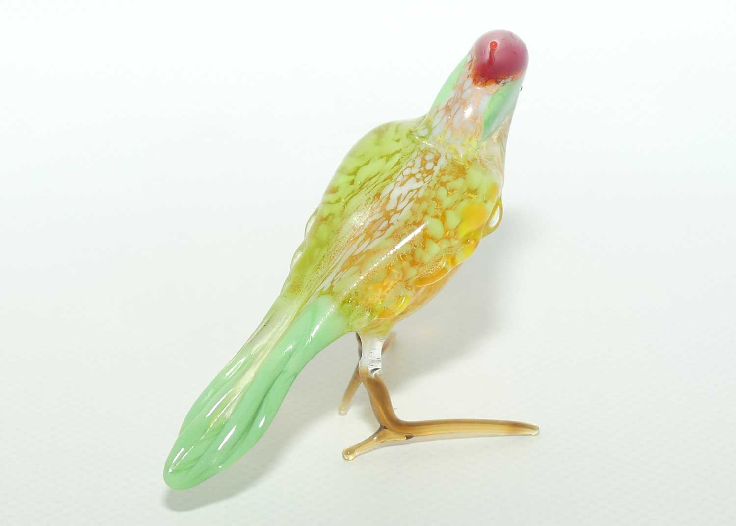 Fine quality Lampwork Murano Glass Cardinal figure