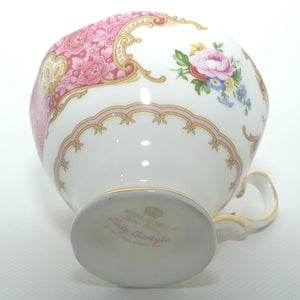 Royal Albert Bone China Lady Carlyle trio | Pink | Malvern | latest stamp