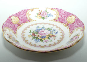 Royal Albert Bone China Lady Carlyle trio | Pink | Malvern | latest stamp