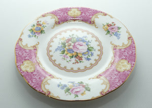 Royal Albert Bone China Lady Carlyle trio | Pink | Malvern | latest stamp