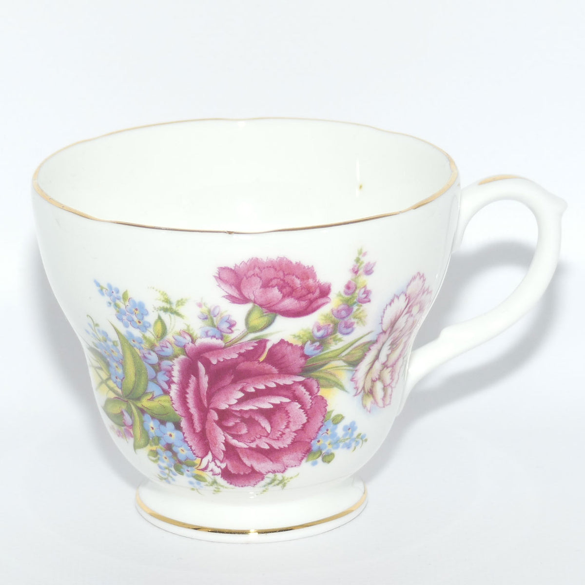 Duchess Bone China Carnation pattern trio