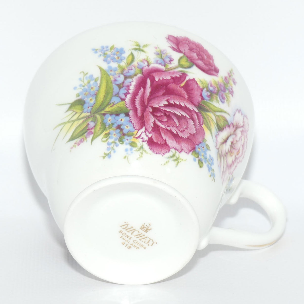 Duchess Bone China Carnation pattern trio