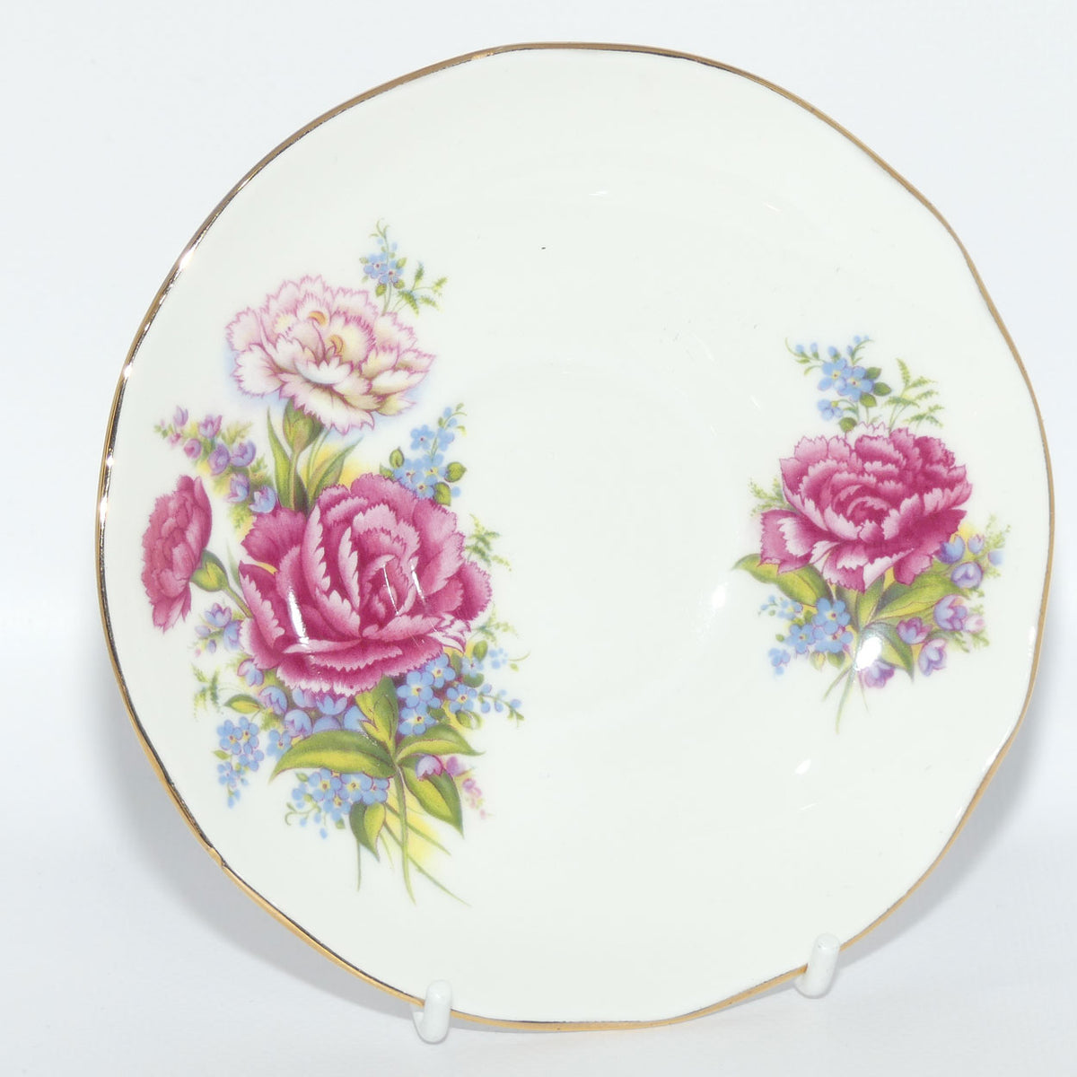 Duchess Bone China Carnation pattern trio