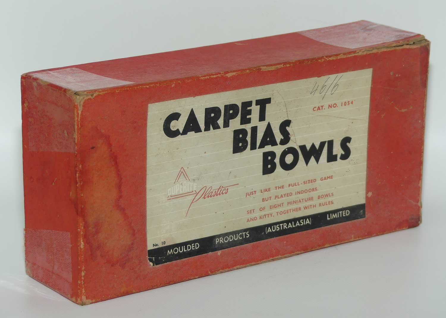 Set of Duperite Plastics Carpet Bias Bowls in original box