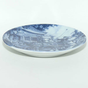 Delft Blauw Holland miniature plate | Horse and Carriage