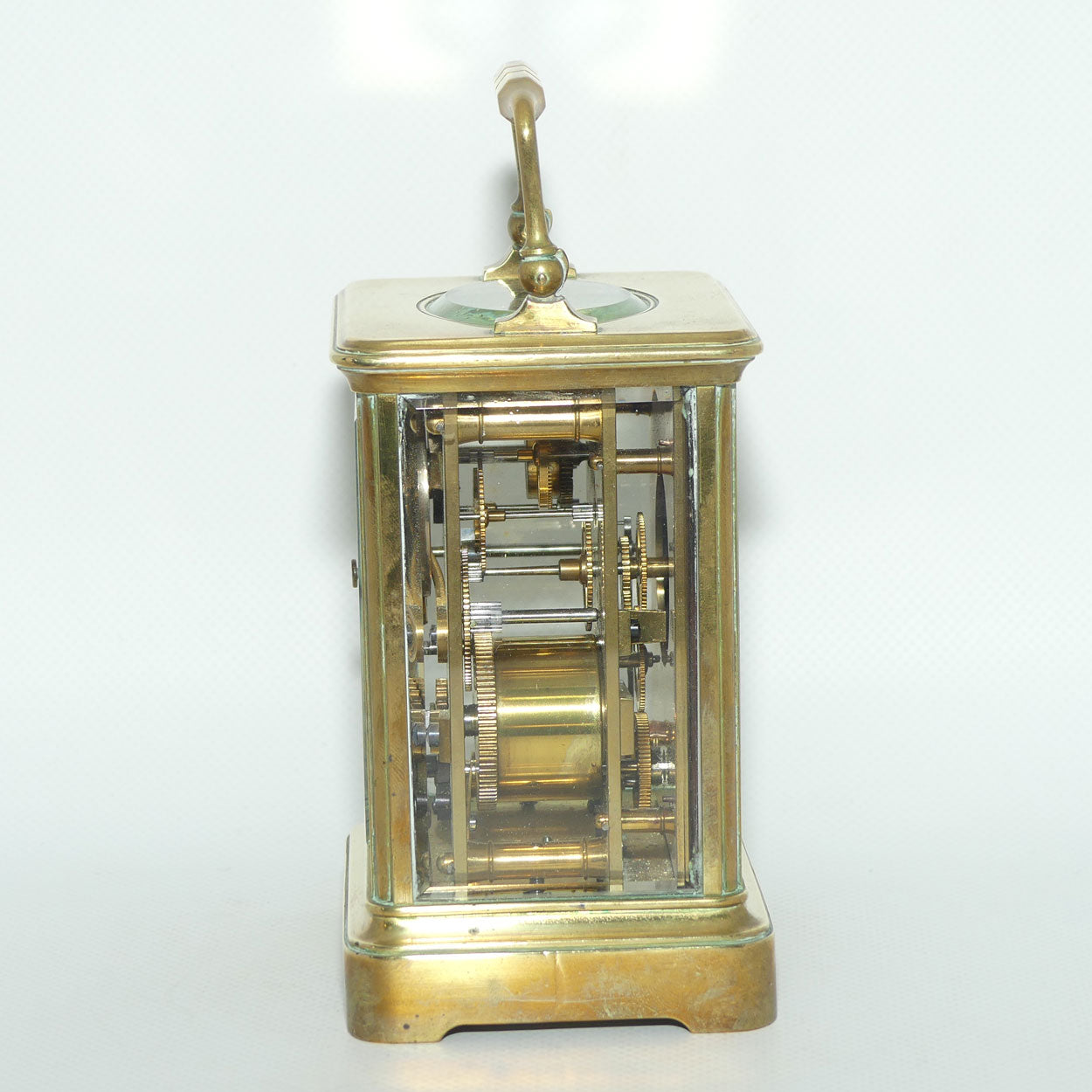 French Brass Carriage Clock with Alarm | circa 1890
