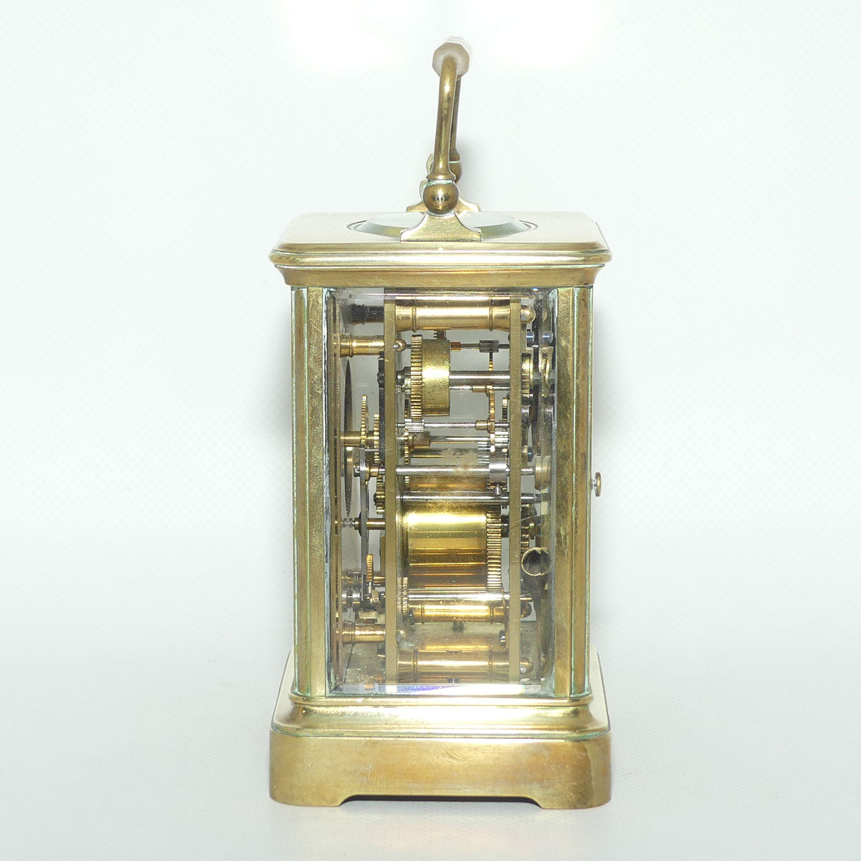 French Brass Carriage Clock with Alarm | circa 1890