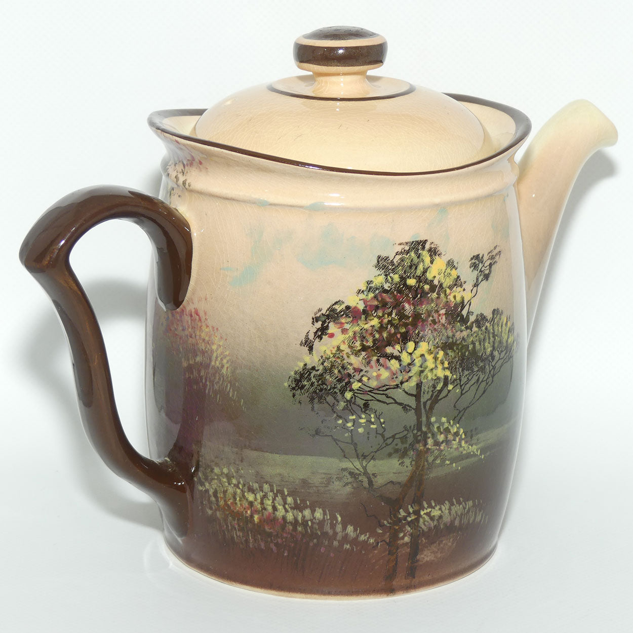 Royal Doulton Castle and Churches 'Pembroke Castle' Westcott teapot D4643