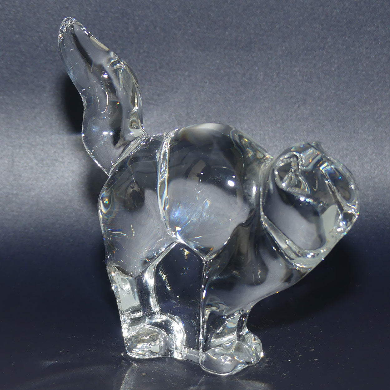Villeroy and Boch Clear Crystal Cat figure