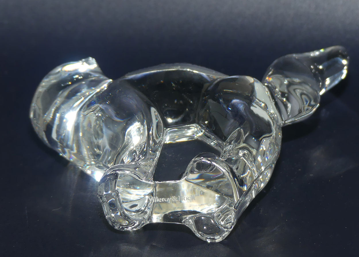 Villeroy and Boch Clear Crystal Cat figure