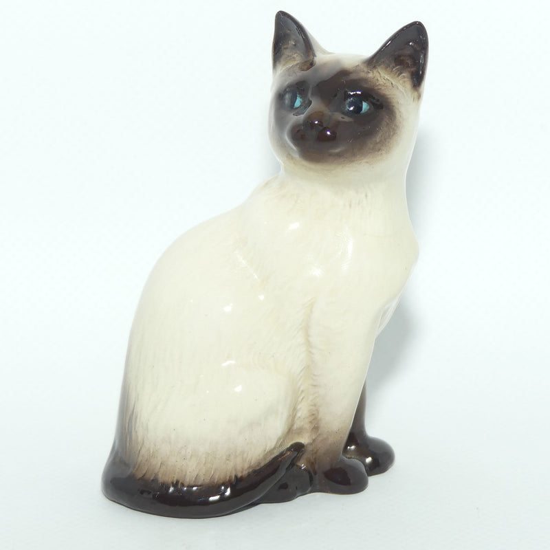 Da129 Royal Doulton Siamese Cat Seated Style Four Roundabout Antiques