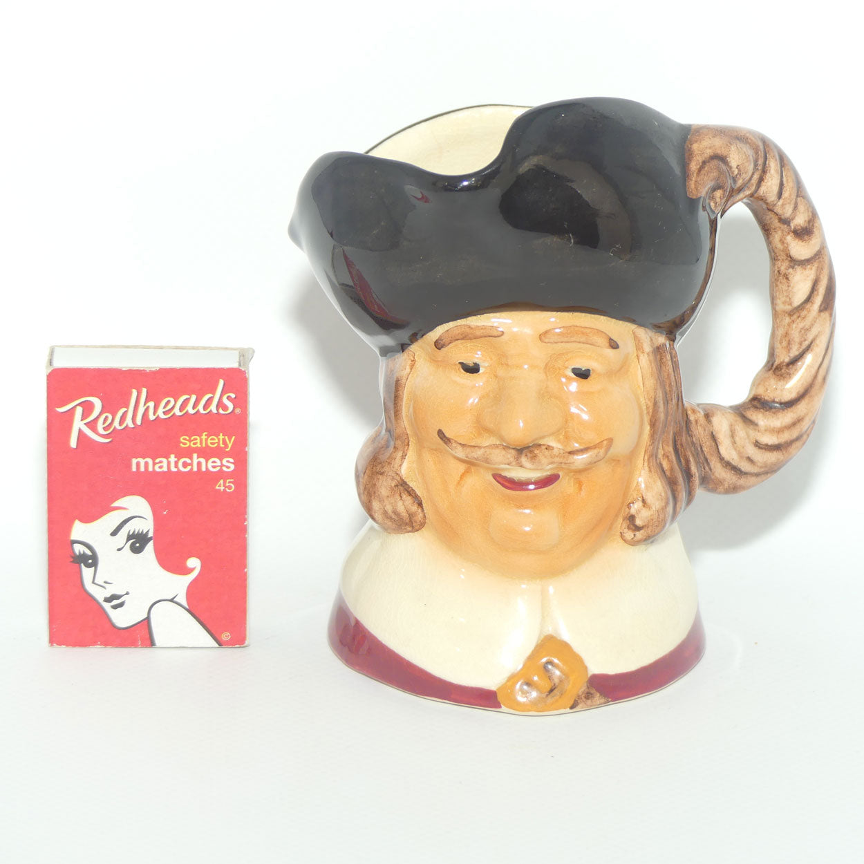 Crown Devon Cavalier small character jug