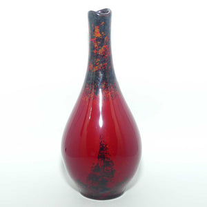 Royal Doulton Flambe bottle vase Centenary 1904 - 2004