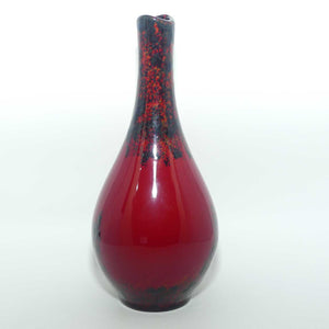 Royal Doulton Flambe bottle vase Centenary 1904 - 2004