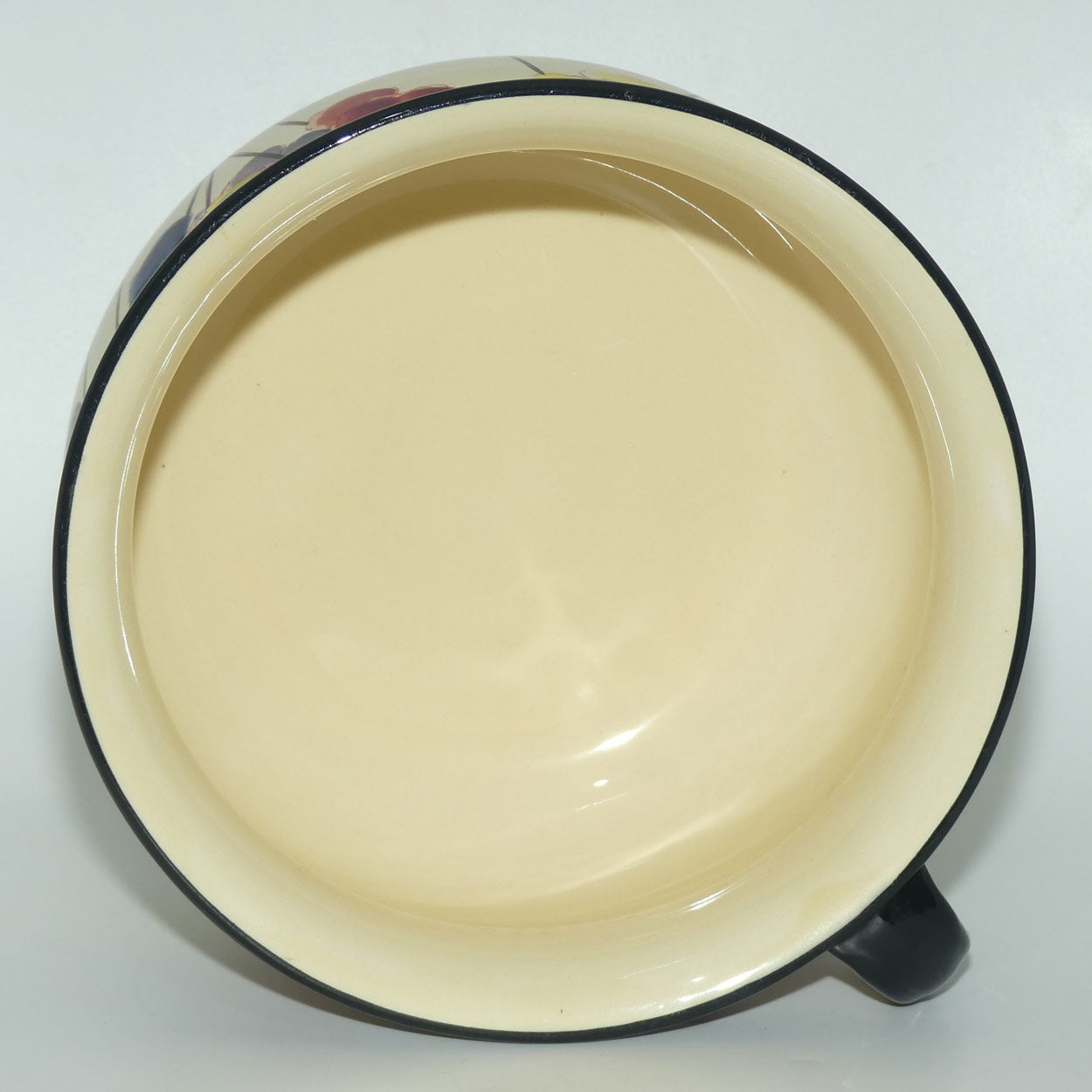 Royal Doulton Pansy | Black Border Chamber Pot D4273