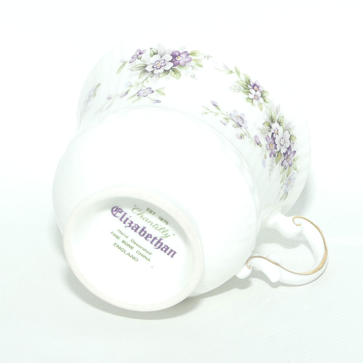 Elizabethan Bone China | Chantilly pattern trio