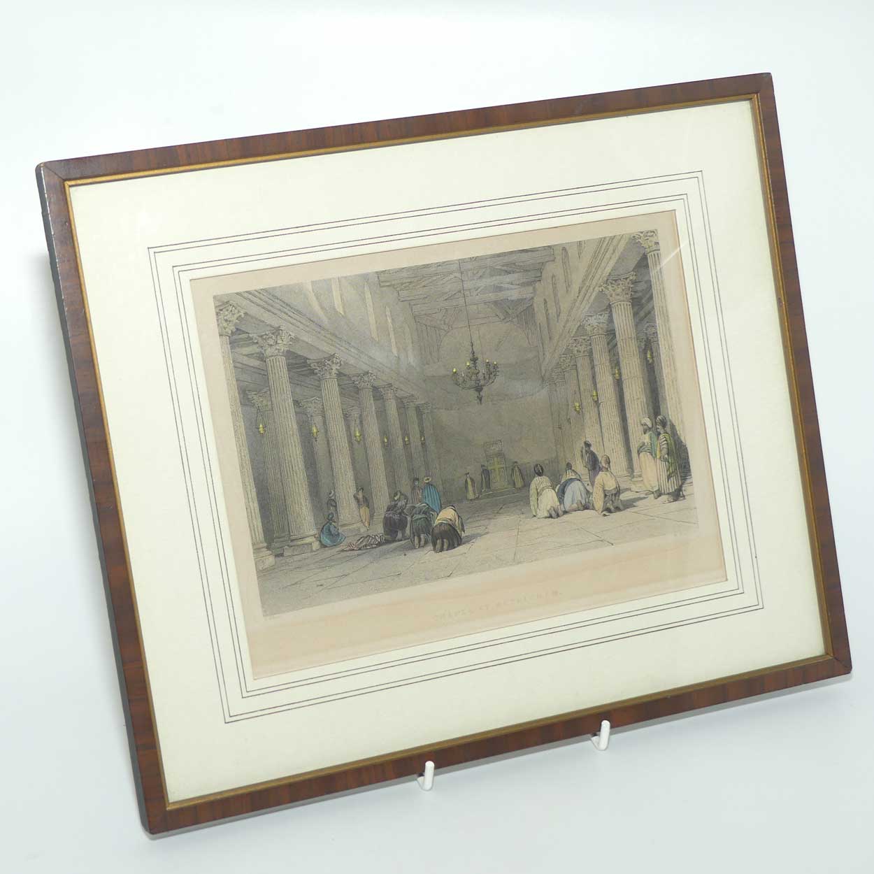 Antiquarian Print | Chapel at Bethlehem | T Allom and W Radclyffe