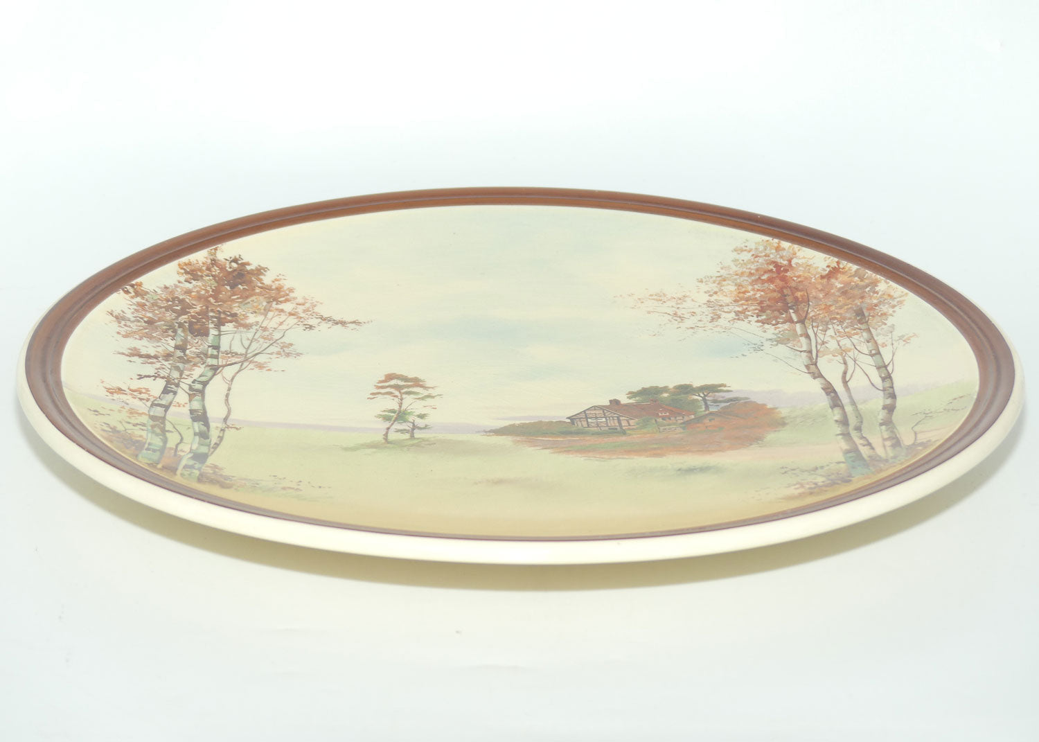 Royal Doulton English Cottages wall charger D4987