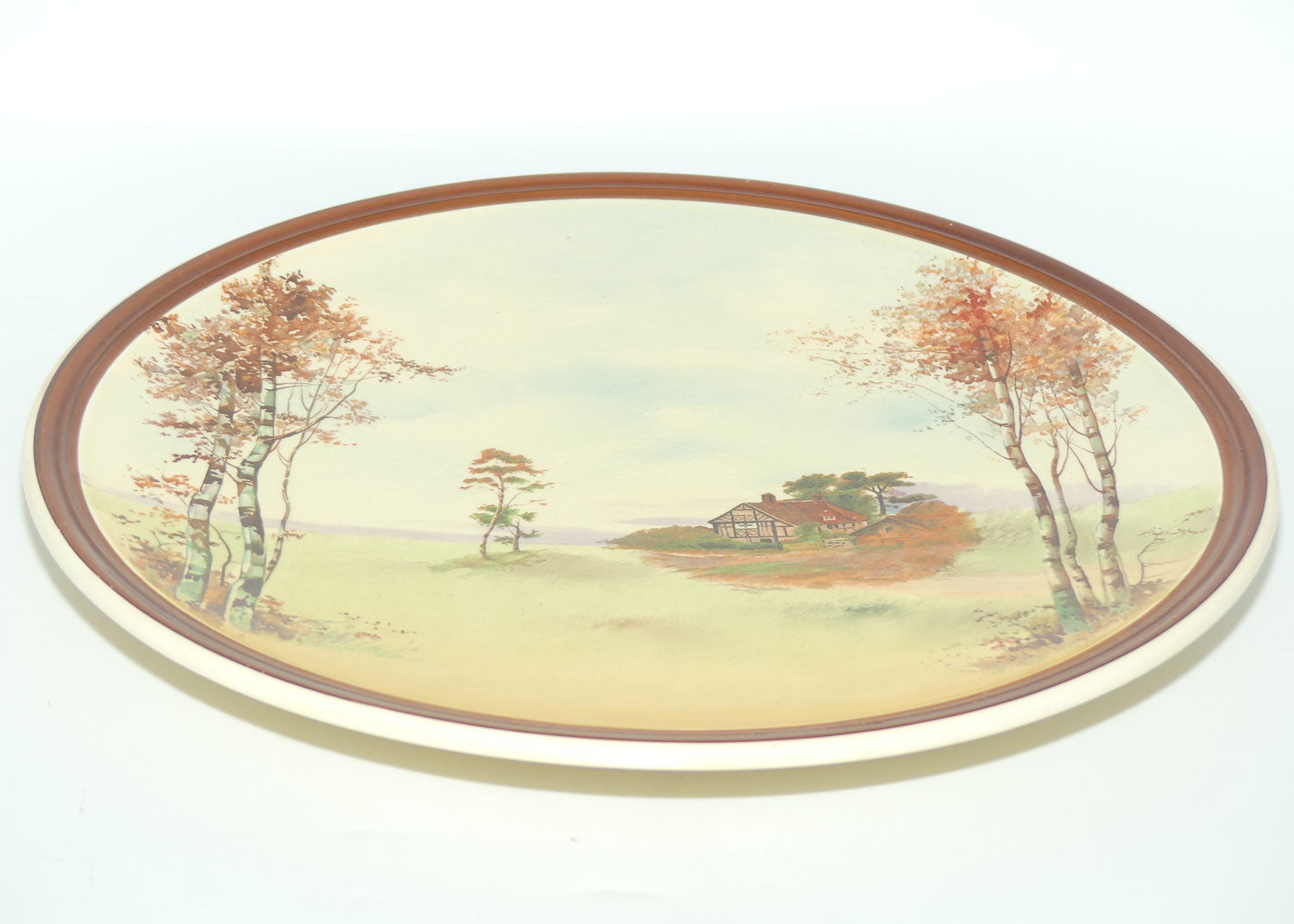 Royal Doulton English Cottages wall charger D4987