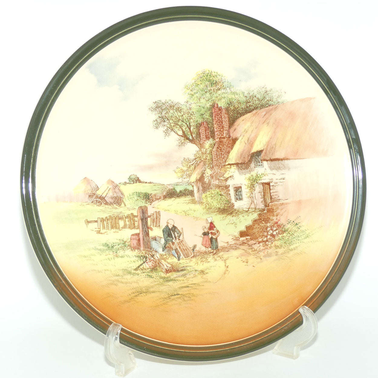 Royal Doulton Rustic England wall charger D6297