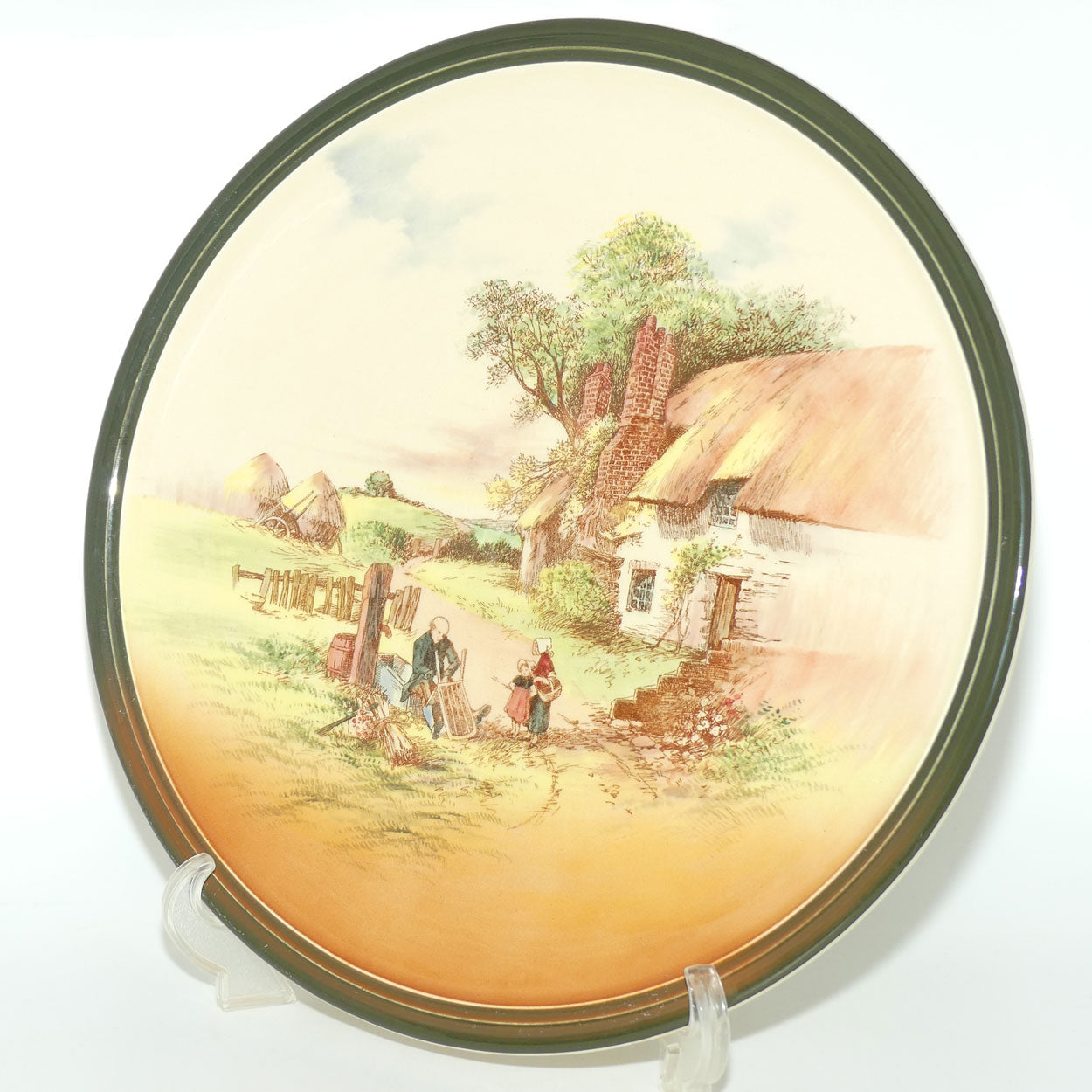 Royal Doulton Rustic England wall charger D6297
