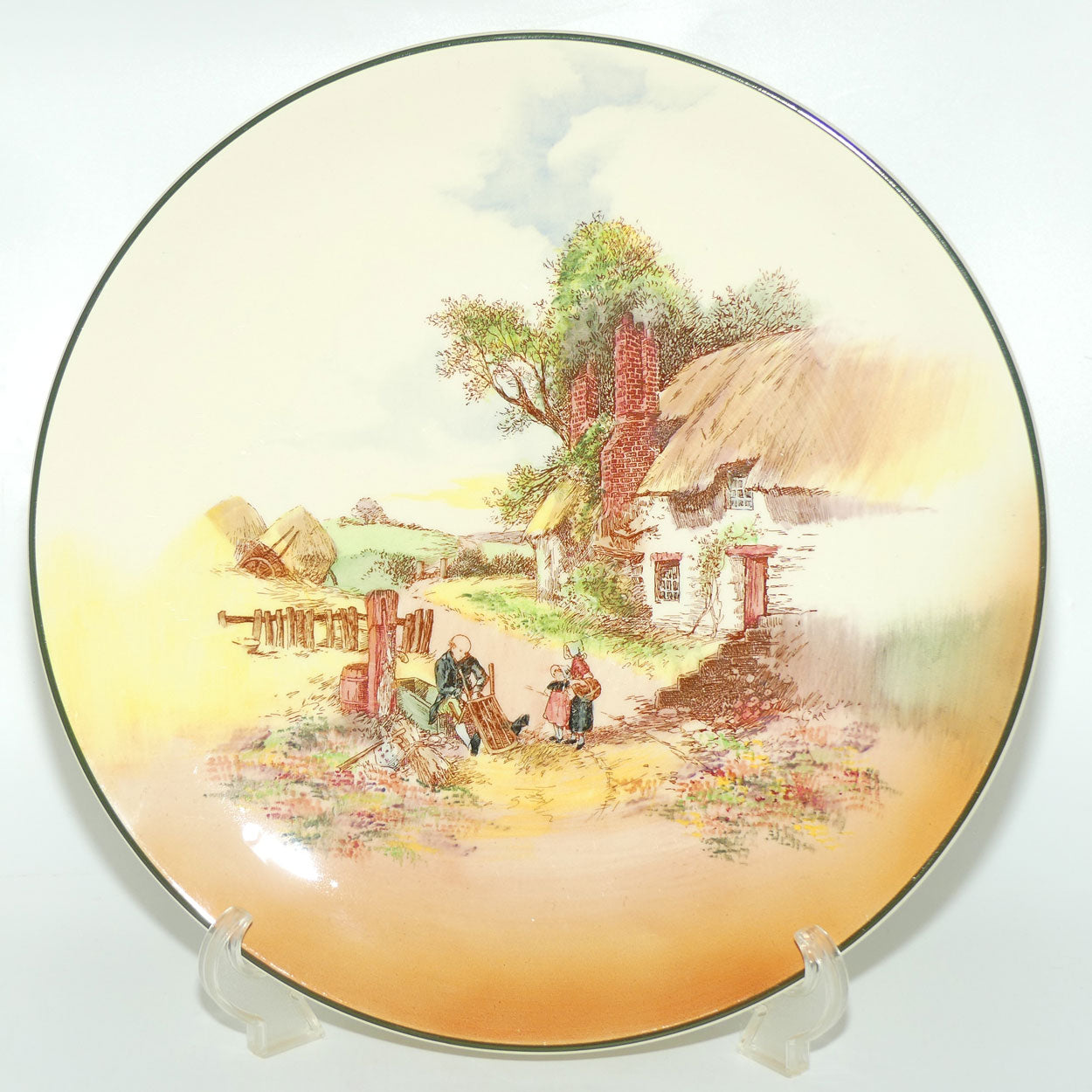 Royal Doulton Rustic England wall charger D6297 | #2