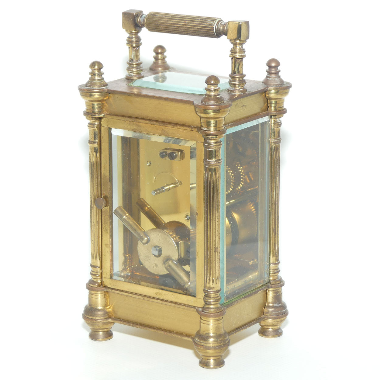 Charles Frodsham & Co Ltd Brass Carriage Clock | original box and papers | circa 1980