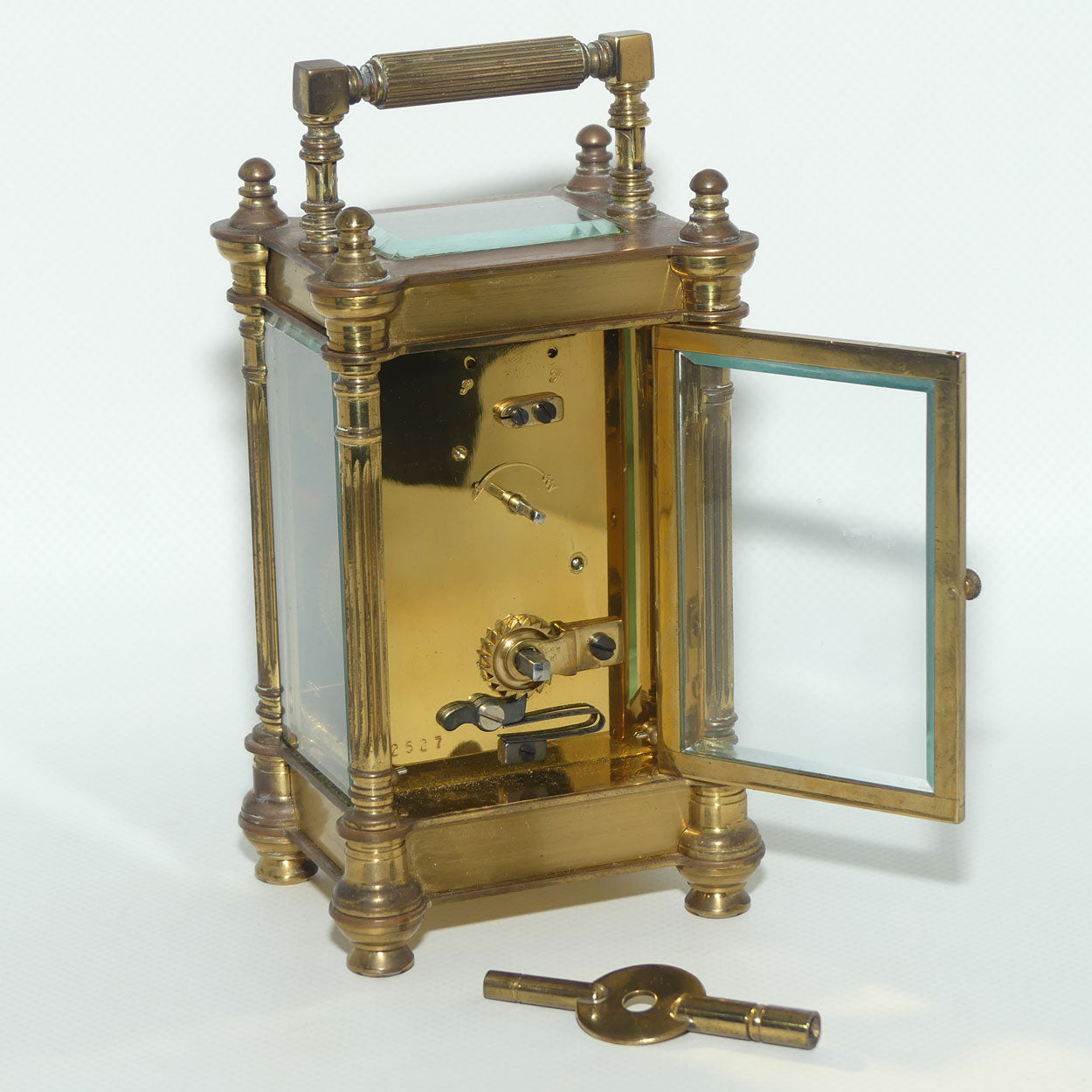 Charles Frodsham & Co Ltd Brass Carriage Clock | original box and papers | circa 1980