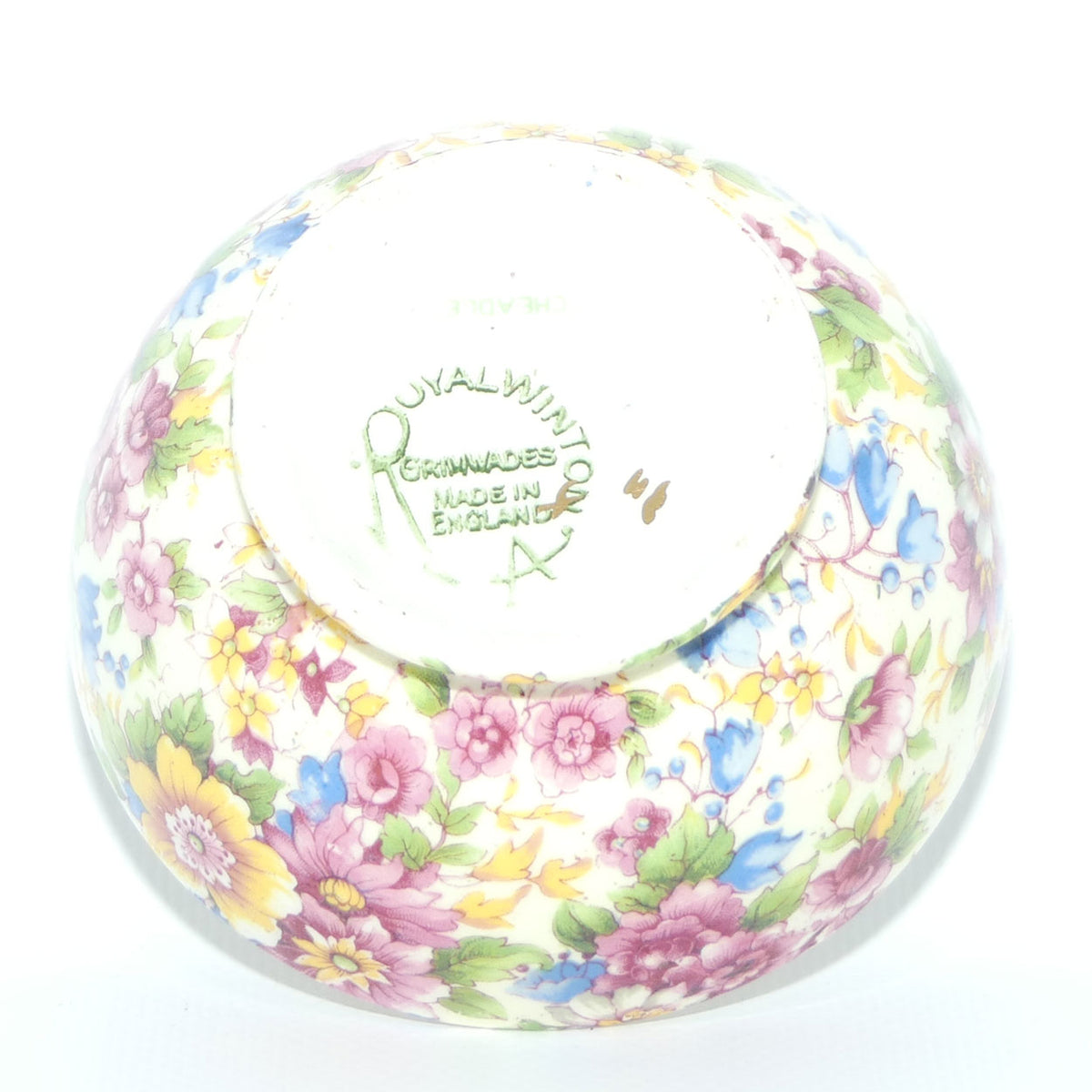 Royal Winton Grimwades Chintz Cheadle pattern sugar bowl | coffee size