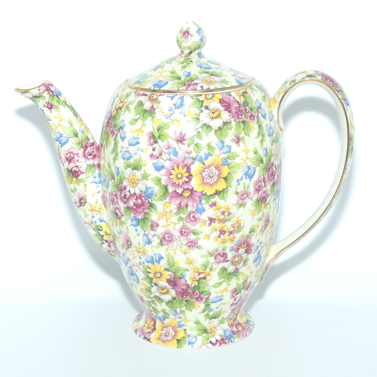 Royal Winton Grimwades Chintz Cheadle pattern coffee pot