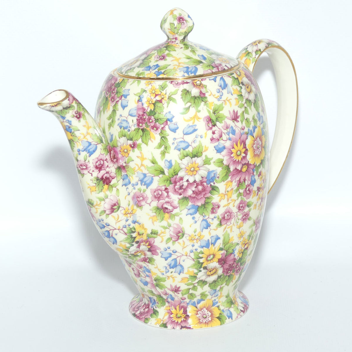 Royal Winton Grimwades Chintz Cheadle pattern coffee pot