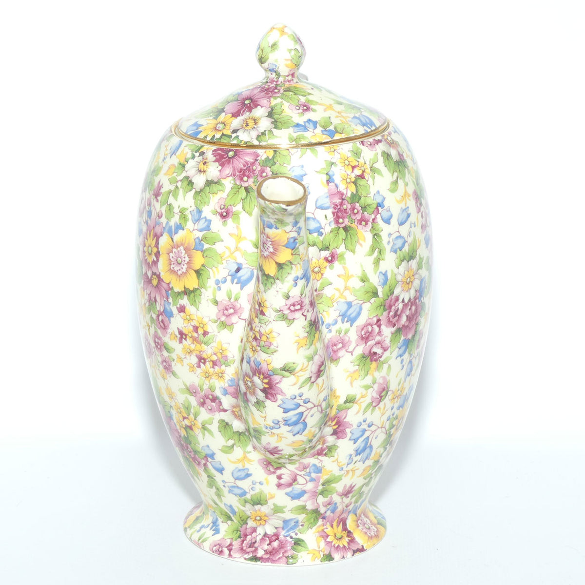 Royal Winton Grimwades Chintz Cheadle pattern coffee pot