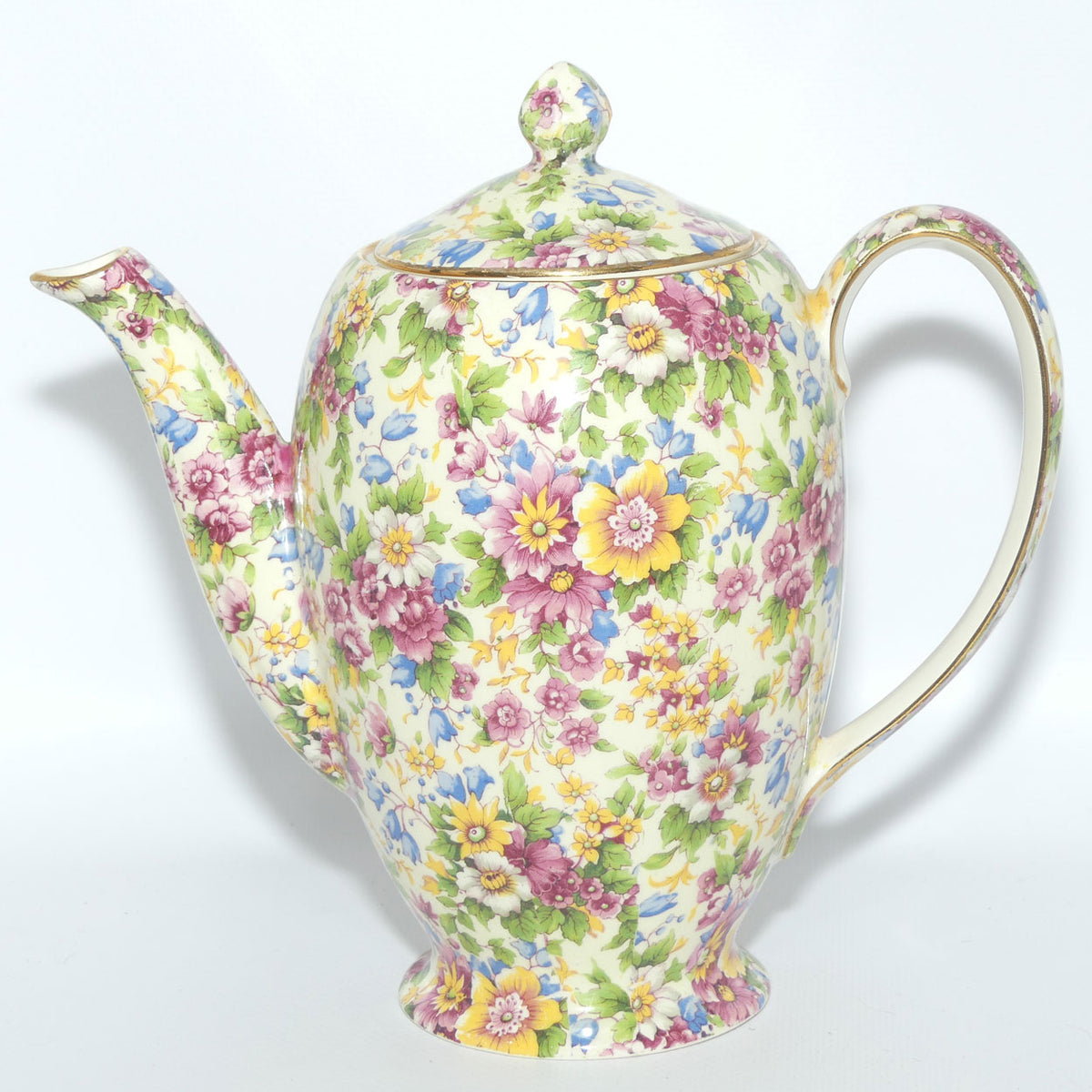 Royal Winton Grimwades Chintz Cheadle pattern coffee pot