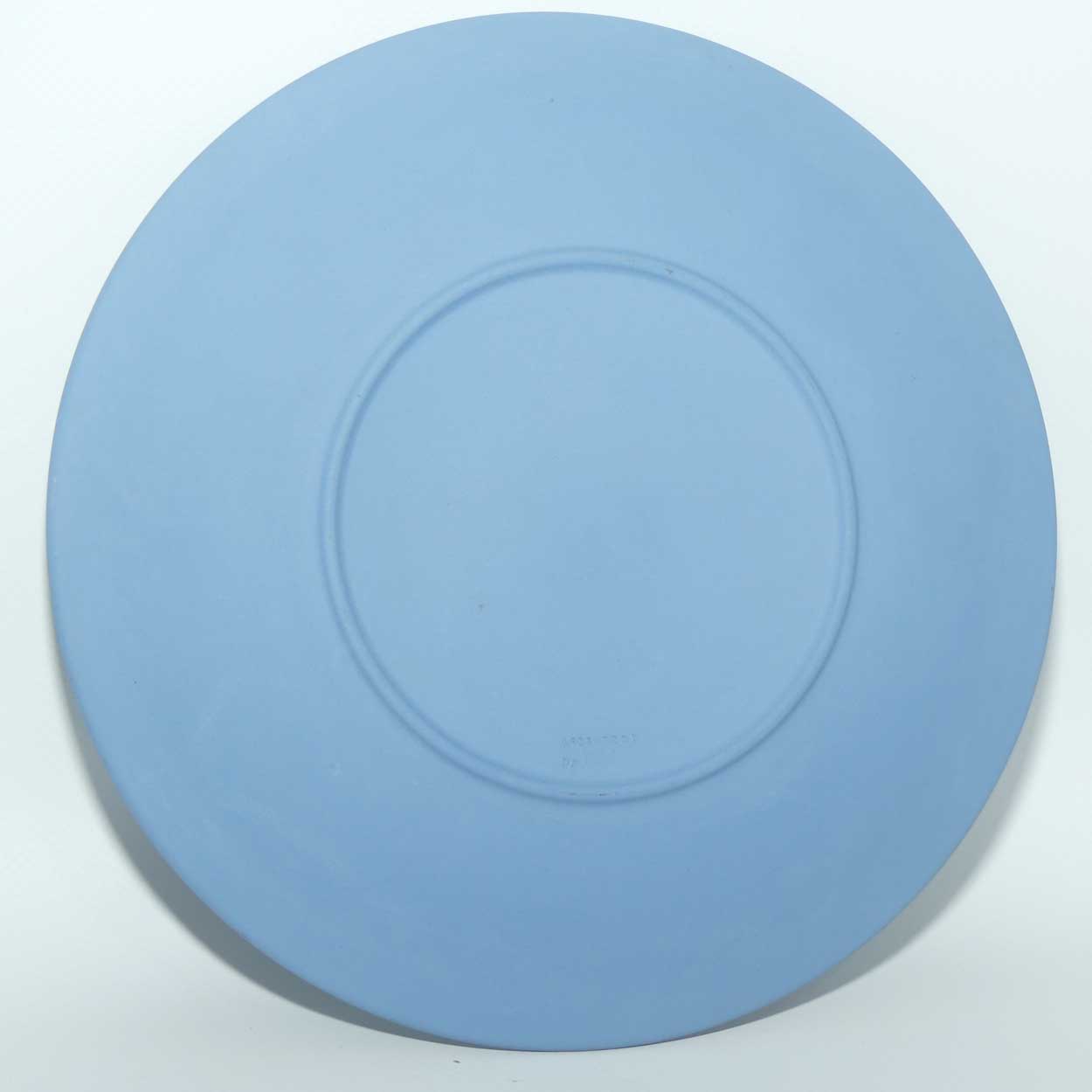 Wedgwood Jasper | White on Pale Blue | Cherub plate | 22.5cm diam