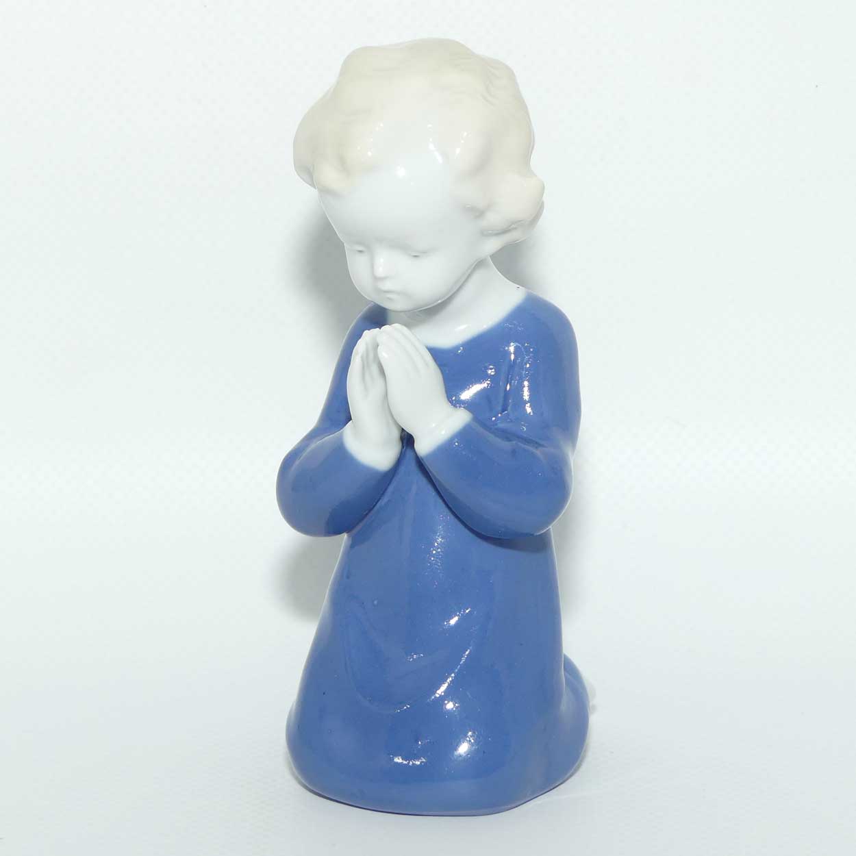 Kunstporzellan Ilmenau Germany figure of child praying