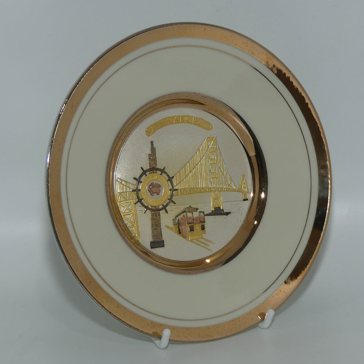 Chokin | The Art of Chokin | San Francisco plate