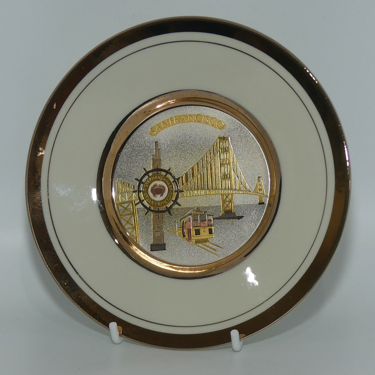 Chokin | The Art of Chokin | San Francisco plate