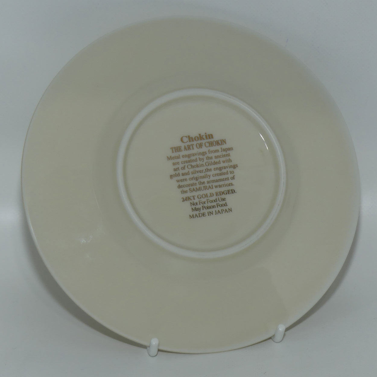 Chokin | The Art of Chokin | San Francisco plate