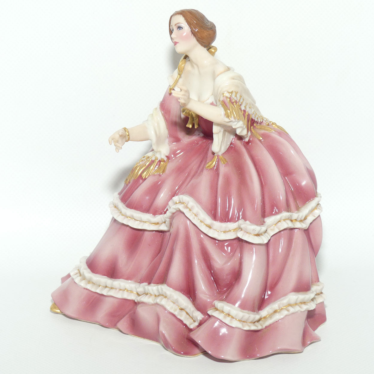 Franklin Mint music box figurine | Chopin's Nocturne of Love