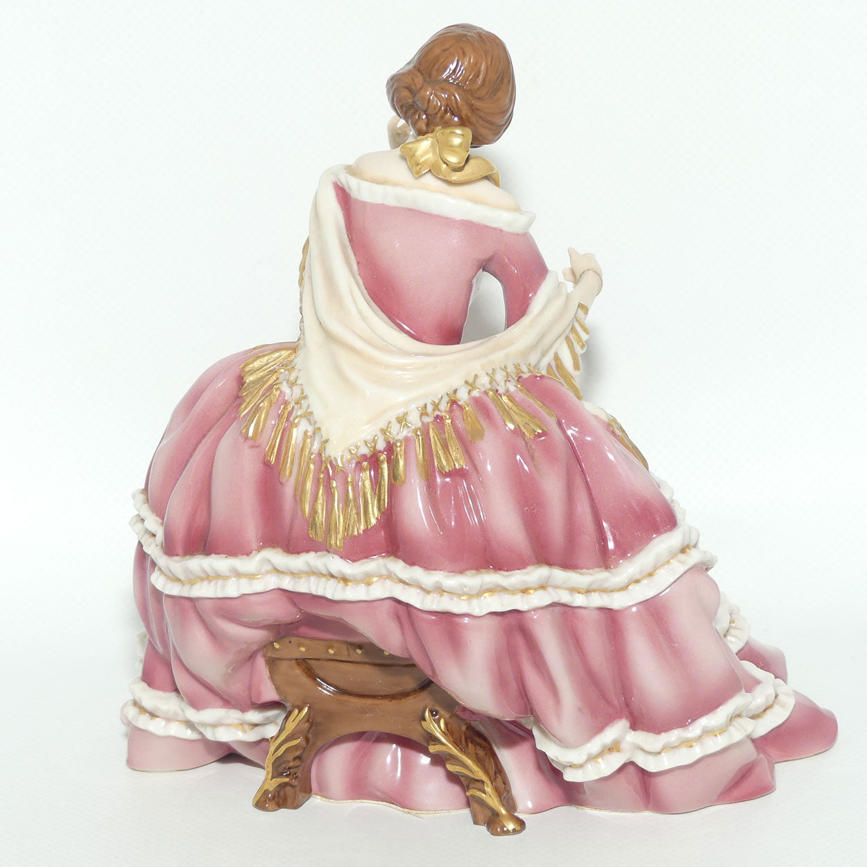 Franklin Mint music box figurine | Chopin's Nocturne of Love