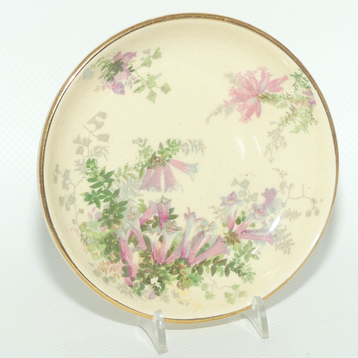 Royal Doulton Australian Flowers | Wattle A | Christmas Bells D5099 pin dish