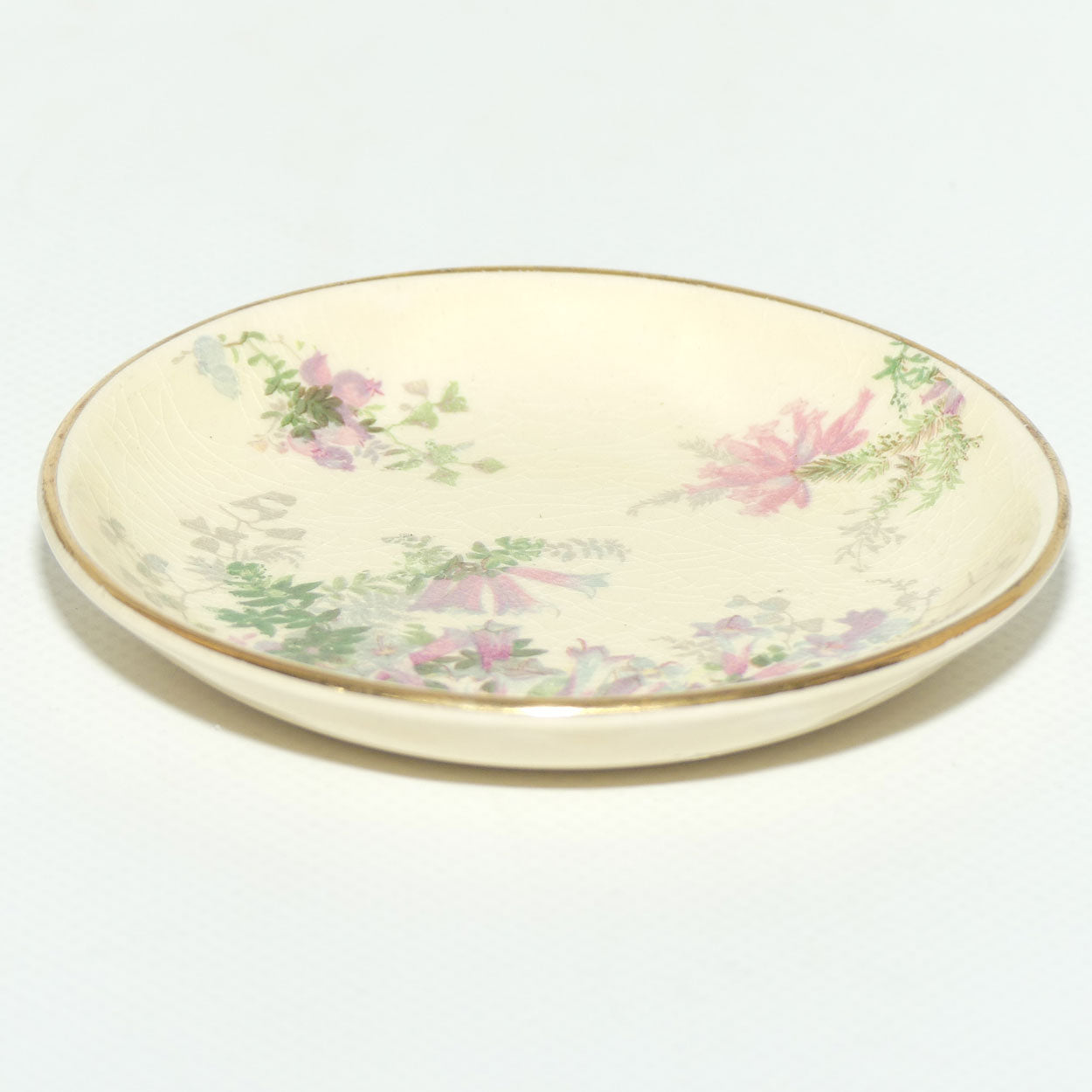 Royal Doulton Australian Flowers | Wattle A | Christmas Bells D5099 pin dish