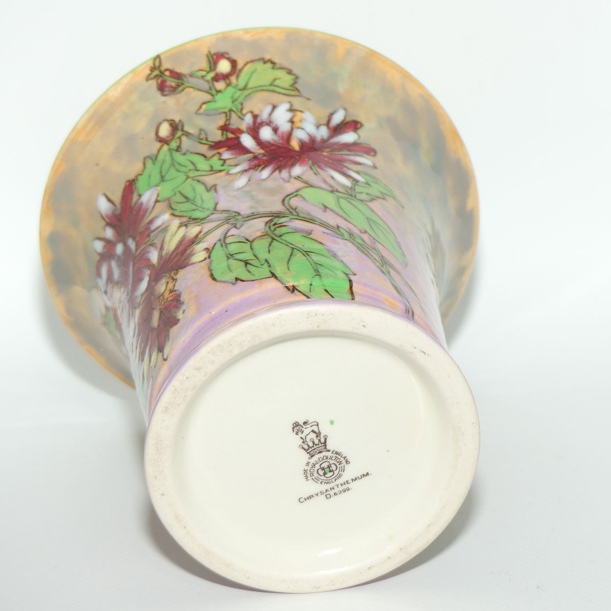 Royal Doulton Chrysanthemum vase D6299
