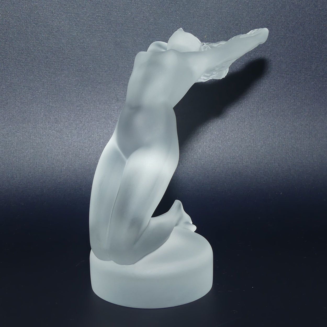 Lalique Crystal France Chrysis Car Mascot figure