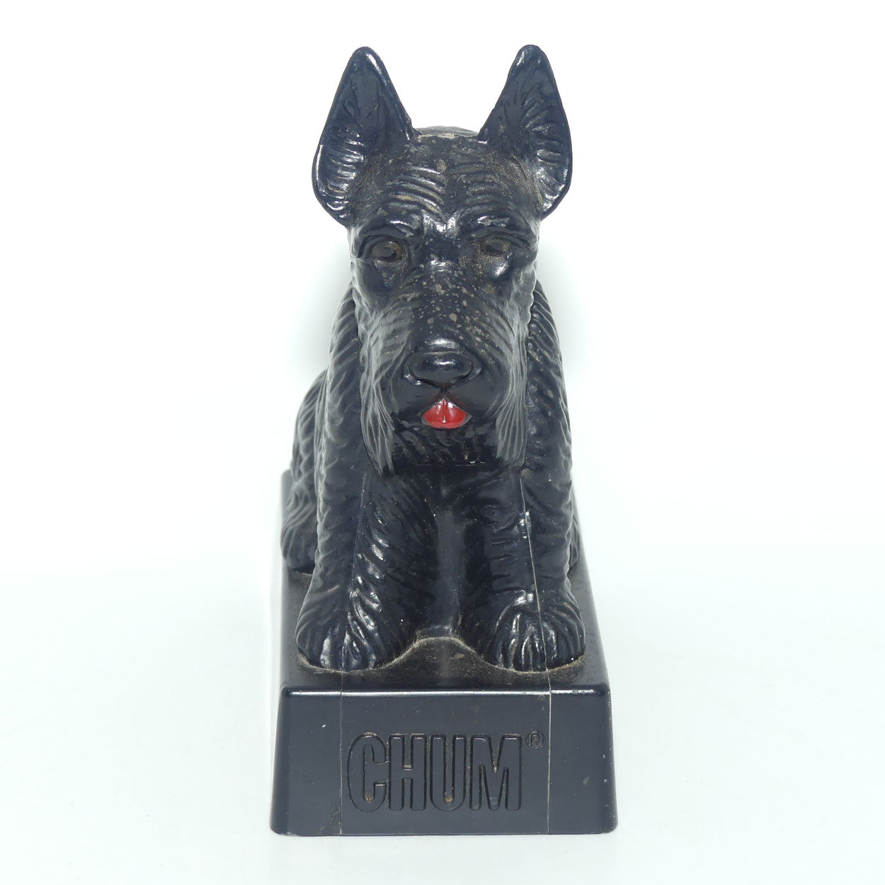 Vintage Advertising Money Box | CHUM Highland Terrier Scottie Dog