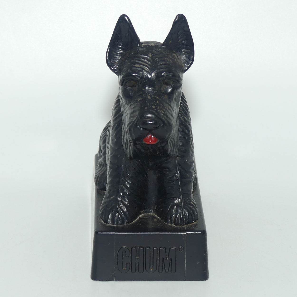 Vintage Advertising Money Box | CHUM Highland Terrier Scottie Dog